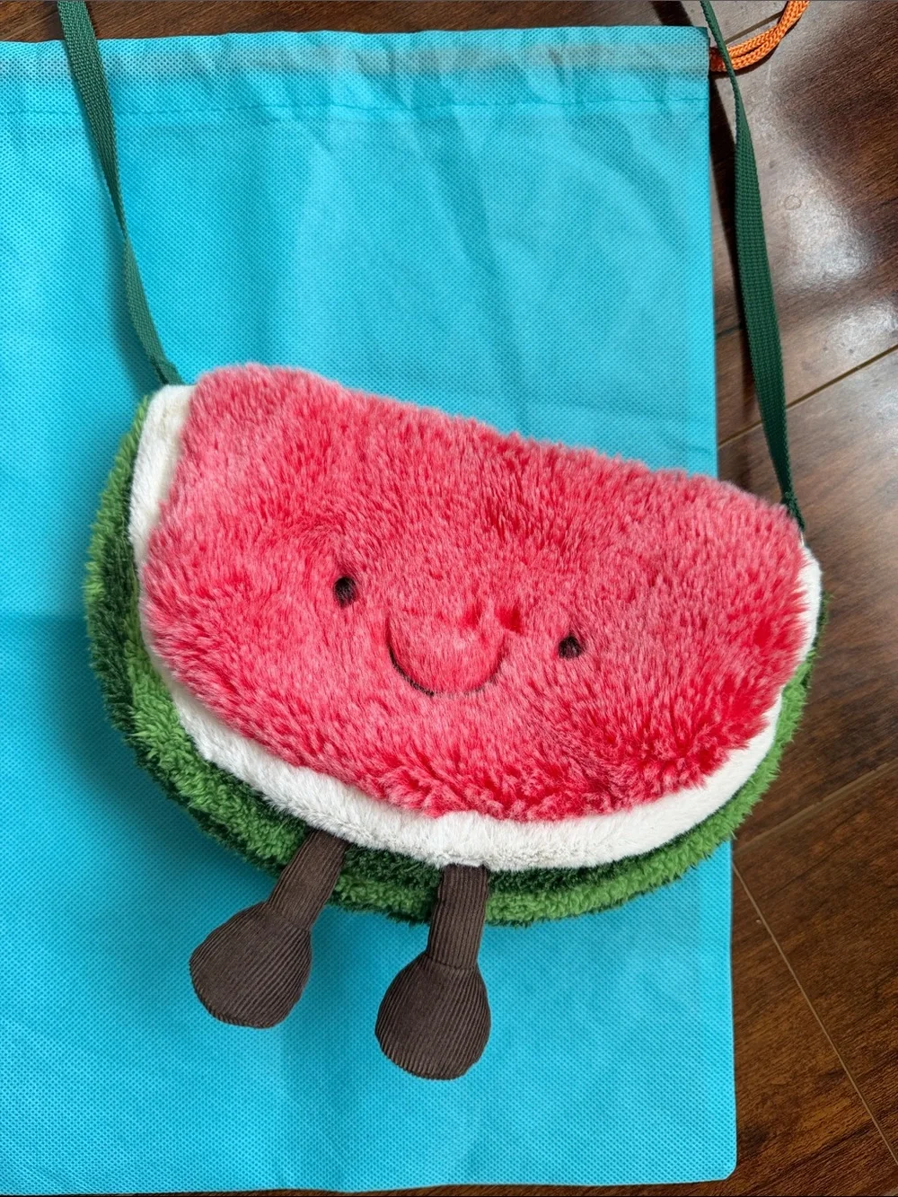 Jellycat Watermelon Plush Bag